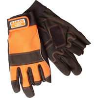 Bahco Carpenters Fingerless Gloves Size 10