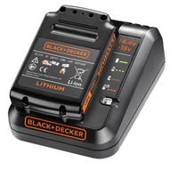 Black & Decker BDC1A 18v Charger & 1.5ah Battery for Garden & Power Tools