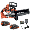 Black & Decker GKC1820L 18v Cordless Chainsaw 200mm 2 x 2ah Li-ion Charger