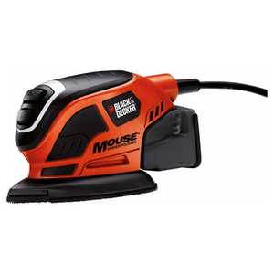 Black & Decker KA1000 Compact Orbital Mouse Sander with 22 Accessories 55w 240v