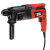 Black & Decker KD860KA Electric SDS Plus Hammer Drill 600w 240v in Kitbox with 3 Drill Bits