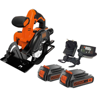 Black and Decker BDCCS18 18v Cordless Circular Saw 140mm 2 x 1.5ah Li-ion Charger No Case