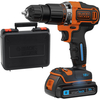 Black and Decker BDCHD18KST 18v Cordless Smart Tech Combi Drill 1 x 1.5ah Li-ion Charger Case