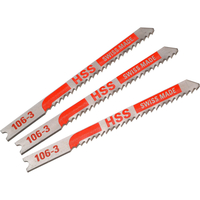Black and Decker X22013 Piranha Metal HSS U Shank Jigsaw Blades Pack of 3