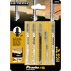 Black and Decker X29215 Piranha 5 Piece Hi Tech Wood HCS T Shank Jigsaw Blade Set