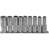 BlueSpot 9 Piece 1/2" Drive Deep Hex Socket Set Metric 1/2"