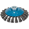 Bosch 0.5mm Knotted Conical Steel Wire Wheel Brush 115mm M14 Thread