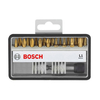 Bosch 19 Piece L Max Grip Screwdriver Bit Set with Quick Change Universal Holder in Robust Line Case