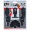 Bosch 6 Piece Wood and Metal Cutting Starlock Oscillating Multi Tool Blade Set