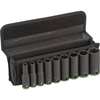 Bosch 9 Piece 1/2” Drive Deep Hexagon Impact Socket Set Metric 1/2"