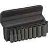 Bosch 9 Piece 3/8” Drive Deep Hexagon Impact Socket Set Metric 3/8"