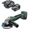 Bosch ADVANCEDGRIND 18v Cordless Angle Grinder 125mm 2 x 4ah Li-ion Charger No Case