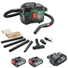 Bosch ADVANCEDVAC 18V-8 18v Cordless Portable Wet and Dry Vacuum Cleaner 2 x 2.5ah Li-ion Charger No Case