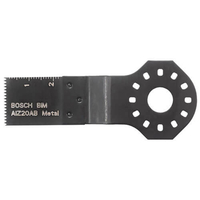 Bosch Bi-Metal Plungecut Saw Blade Metal 20mm Wide x 20mm Long Pack of 5 for Bosch PMF & GOP Multi Tools