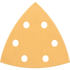 Bosch C470 Punched Quick Fit Delta Sanding Sheets for Paint and Wood 93mm x 93mm 320g Pack of 5