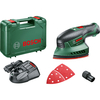 Bosch EASYSANDER 12v Cordless Multi Sander 1 x 2.5ah Li-ion Charger Case