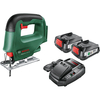 Bosch EASYSAW 18V-70 18v Cordless Jigsaw 2 x 2.5ah Li-ion Charger No Case