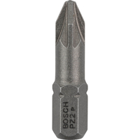 Bosch Extra Hard Pozi Screwdriver Bits PZ2 25mm Pack of 25