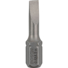 Bosch Extra Hard Slotted Screwdriver Bit 4.5mm 25mm Pack of 3