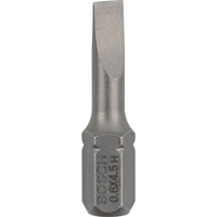 Bosch Extra Hard Slotted Screwdriver Bit 4.5mm 25mm Pack of 3