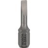 Bosch Extra Hard Slotted Screwdriver Bit 4mm 25mm Pack of 3