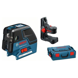 Bosch GCL25 Cross Line 5 Point Laser + BM1 Wall Mount
