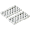 Bosch Genuine Small Microfiber Cloths for GLASSVAC Pack of 2 Pack of 2