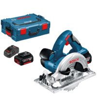Bosch GKS 18 V-LI Cordless Circular Saw 2 x 5ah Li-ion Charger Case