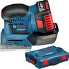 Bosch GSS 18 V-10 18v Cordless Palm Sander 2 x 5ah Li-ion Charger Case