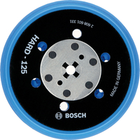 Bosch Hard Random Orbital Sander Backing Pad 125mm 125mm