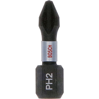 Bosch Impact Control Torsion Phillips Screwdriver Bits PH2 25mm Pack of 25