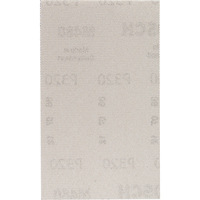 Bosch M480 80mm x 133mm Net Abrasive Sanding Sheets 80mm x 133mm 320g Pack of 10