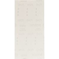 Bosch M480 Net Hook and Loop Sanding Sheets 115mm x 230mm 240g Pack of 10