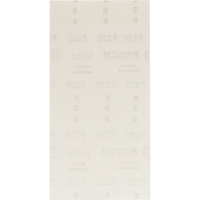 Bosch M480 Net Hook and Loop Sanding Sheets 115mm x 230mm 320g Pack of 10