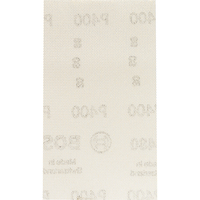 Bosch M480 Net Hook and Loop Sanding Sheets 70mm x 125mm 400g Pack of 10