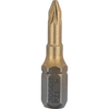 Bosch Maxgrip Pozi Screwdriver Bit PZ1 25mm Pack of 3