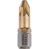 Bosch Maxgrip Pozi Screwdriver Bit PZ2 25mm Pack of 3