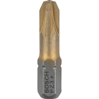 Bosch Maxgrip Pozi Screwdriver Bit PZ3 25mm Pack of 3
