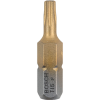 Bosch Maxgrip Torx Screwdriver Bit T15 25mm Pack of 3