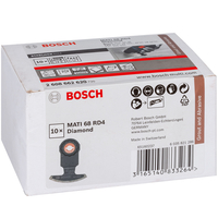 Bosch Multi Tool MATI RD4 68mm Diamond Grout & Abrasive Saw Blade Pack of 10