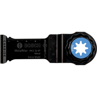 Bosch PAIZ AT Metal Starlock Plus Oscillating Multi Tool Plunge Saw Blade 32mm Pack of 1