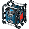 Bosch POWERBOX GML 20 Radio,  MP3 Speakers & Powerbox with 2 x 240v Sockets Runs off 240v & 14.4 - 18v Li-ion Batteries