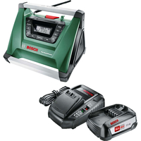 Bosch PRA MULTIPOWER Cordless Job Radio 1 x 2.5ah Li-ion Charger No Case