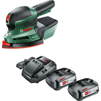 Bosch PSM 18 LI 18v Cordless Delta Sander 2 x 2.5ah Li-ion Charger No Case