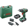Bosch PSR 1800 LI-2 18v Cordless Drill Driver 2 x 2.5ah Li-ion Charger Case