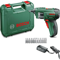Bosch PSR SELECT 3.6v Cordless Screwdriver Set 1 x 1.5ah Integrated Li-ion Charger Case