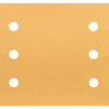 Bosch Punched Hook and Loop Sanding Sheets 115mm x 107mm 240g Pack of 10