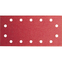 Bosch Punched Hook and Loop Sanding Sheets 115mm x 230mm 240g Pack of 10