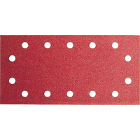 Bosch Punched Hook and Loop Sanding Sheets 115mm x 230mm 60g Pack of 10