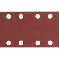Bosch Punched Hook and Loop Sanding Sheets 80mm x 133mm 180g Pack of 10